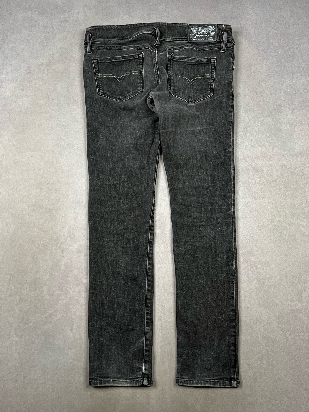Diesel Jeans in Washed Black
